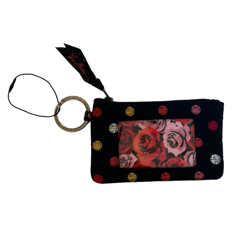 NWOT Vera Bradley Zip ID Case, Signature Cotton
